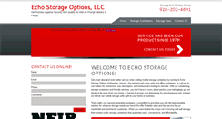 Desktop Screenshot of echostorageoptions.com
